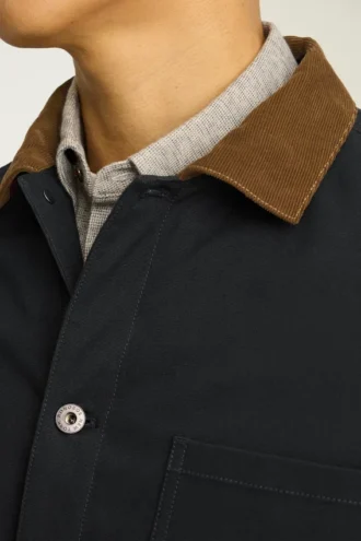 Chaqueta ranchera con forro de sherpa: chaqueta de trabajo cálida y resistente