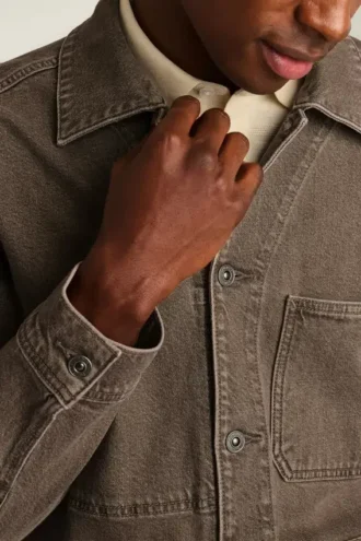 Chaqueta vaquera de trabajo para hombre – Rugged Gramercy Layer