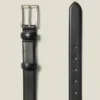 Cinturón de vestir de cuero para hombre