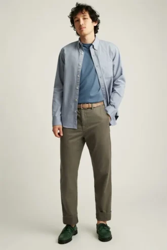 Clásica y cómoda camisa Bedford de Bonobos con botones para el día a día