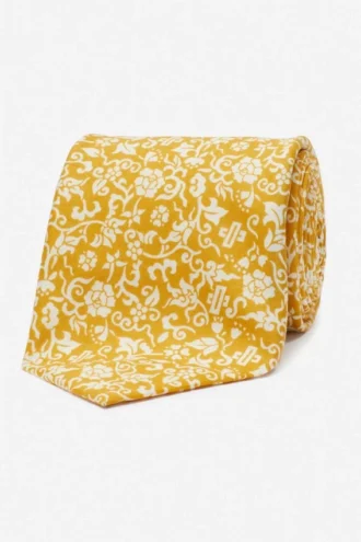 Corbata de primera calidad confeccionada con tela Liberty