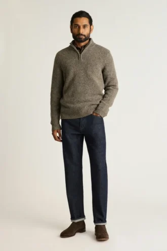 Donegal con media cremallera