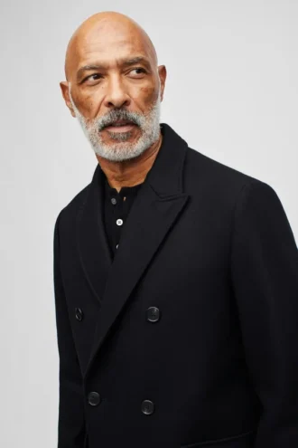 El abrigo de doble botonadura de lana y cachemira