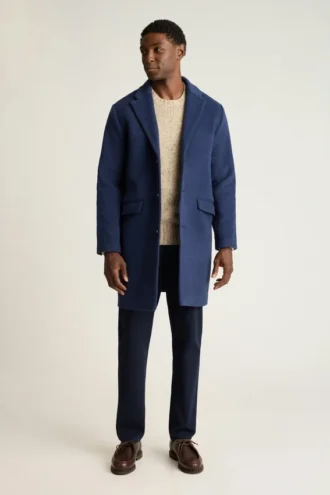 El abrigo de lana y cachemira italiana