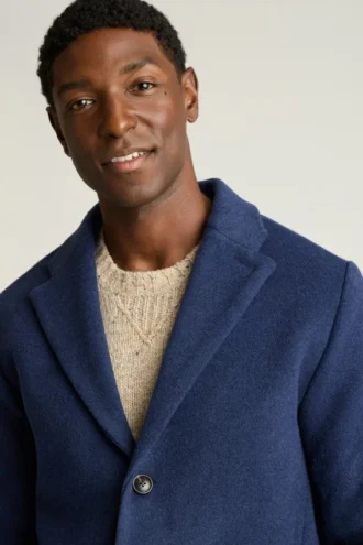 El abrigo de lana y cachemira italiana