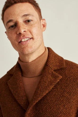 El abrigo de punto italiano