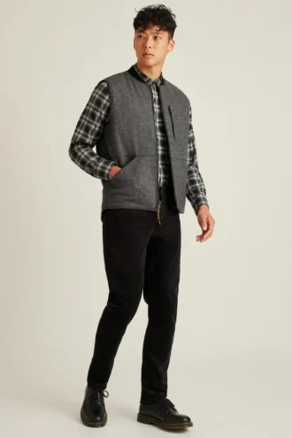 El chaleco reversible acolchado