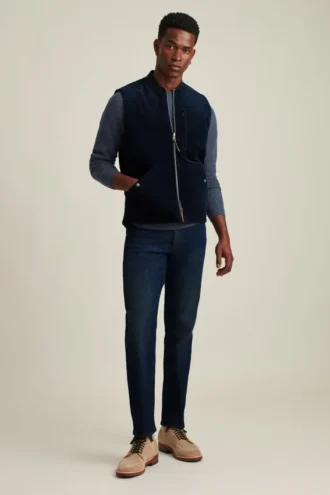 El chaleco reversible de pana