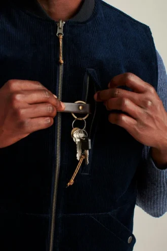 El chaleco reversible de pana