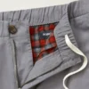 Flannel-Lined Chino with Drawstring