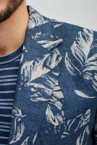 Floral Blazer Unconstructed