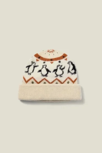 Gorro Fair Isle para hombre de Bonobos | Gorro de invierno de punto festivo