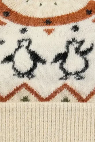 Gorro Fair Isle para hombre de Bonobos | Gorro de invierno de punto festivo