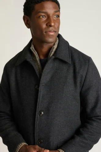 Italian Wool Car Coat