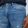 Jeans orgánicos de sarga rígida