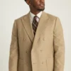 Jetsetter Blazer italiano de franela de doble botonadura Jetsetter Blazer italiano de franela de doble botonadura