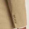 Jetsetter Blazer italiano de franela de doble botonadura Jetsetter Blazer italiano de franela de doble botonadura