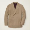 Jetsetter Blazer italiano de franela de doble botonadura Jetsetter Blazer italiano de franela de doble botonadura
