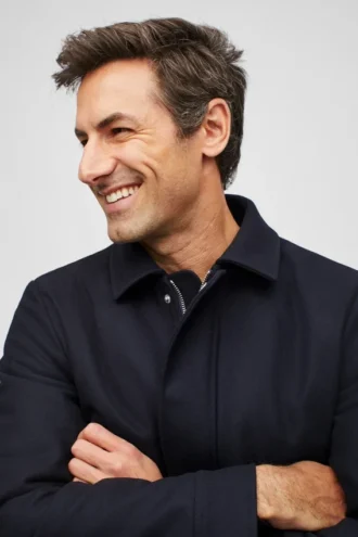 La bomber de lana y cachemira