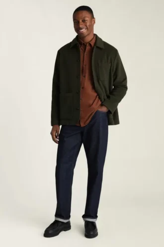 La camisa de pana elástica