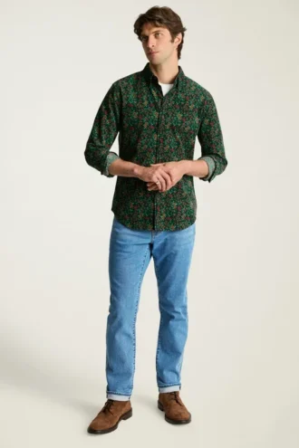 La camisa de pana elástica