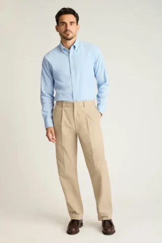 La camisa de pana elástica