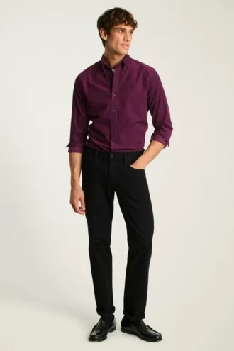 La camisa de pana elástica