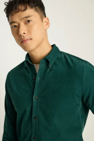 La camisa de pana elástica