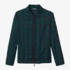 La chaqueta cortavientos de golf Tartan