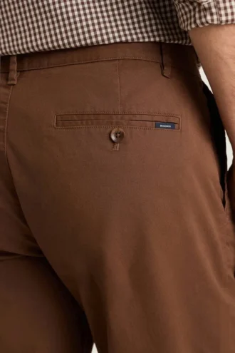 Pantalón chino de algodón elástico