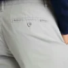 Pantalón chino de algodón elástico
