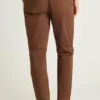 Pantalón chino de algodón elástico