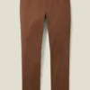 Pantalón chino de algodón elástico