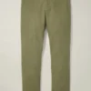 Pantalón chino de sarga cepillada