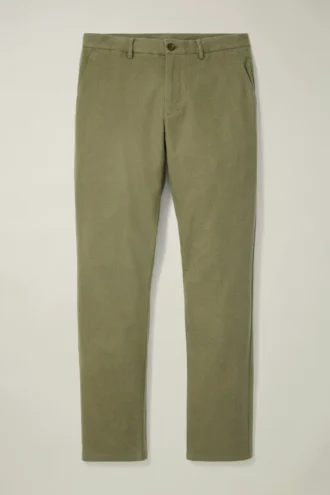 Pantalón chino de sarga cepillada
