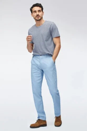 Pantalón chino elástico Oxford