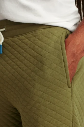 Pantalón de chándal acolchado en rombos