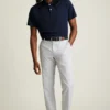Pantalón de golf de seersucker de alto rendimiento Pantalón de golf de seersucker de alto rendimiento