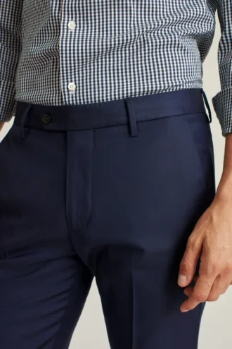 Pantalón de traje italiano de primera calidad