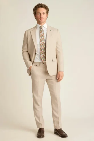 Pantalón de vestir de lino italiano Jetsetter