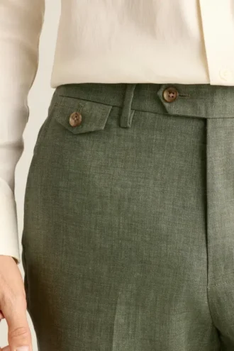 Pantalón de vestir de lino italiano Jetsetter