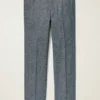 Pantalón de vestir de tweed británico Jetsetter