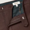 Pantalón de vestir italiano de lana cepillada Jetsetter