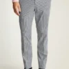 Pantalón de vestir italiano de seersucker Jetsetter