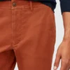 Pantalones chinos de algodón orgánico elástico