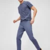 Pantalones chinos elásticos ligeros para hombre