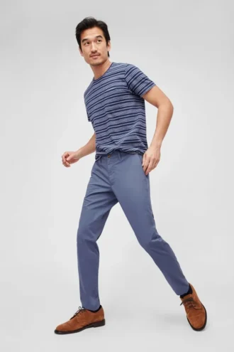 Pantalones chinos elásticos ligeros para hombre