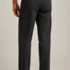 Pantalones cortos chinos elásticos con pliegues