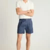 Pantalones cortos de lino Coastal para hombre