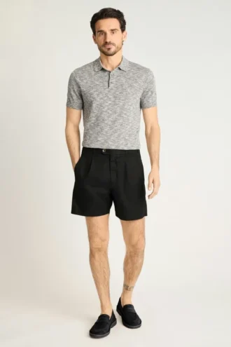 Pantalones cortos de lino Coastal para hombre